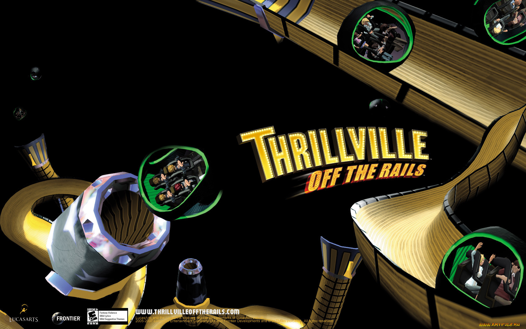 thrillville, off, the, rails, , 